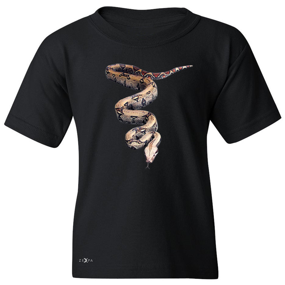 Real 3D Snake Youth T-shirt Animal Cool Cute Thriller Tee - Zexpa Apparel - 1