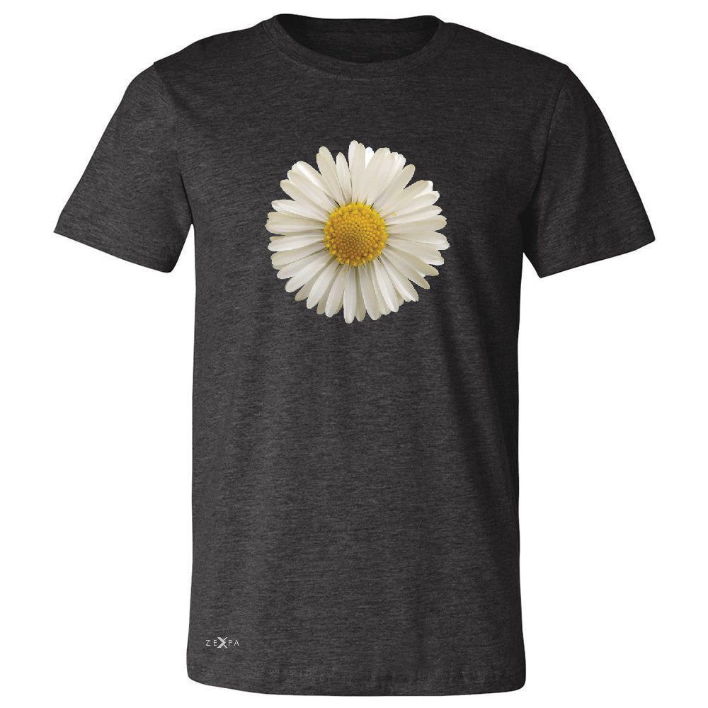 Real 3D Daisy Men's T-shirt Flower Cool Cute Embossed Tee - Zexpa Apparel - 2