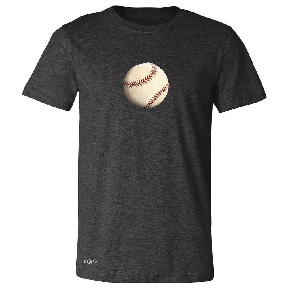 Real 3D Baseball Ball Men's T-shirt Baseball Cool Embossed Tee - Zexpa Apparel - 2