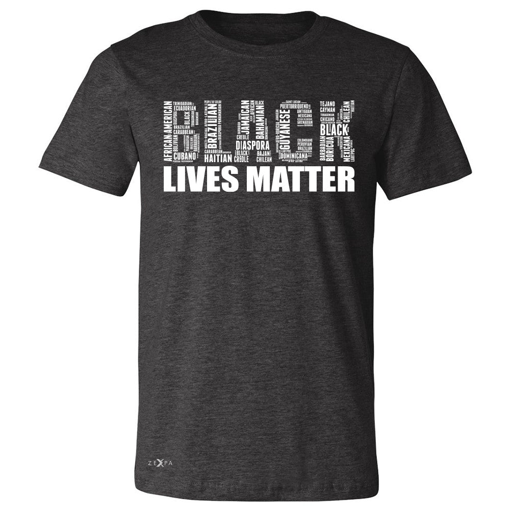 Black Lives Matter Men's T-shirt Freedom Civil Rights Political Tee - Zexpa Apparel Halloween Christmas Shirts
