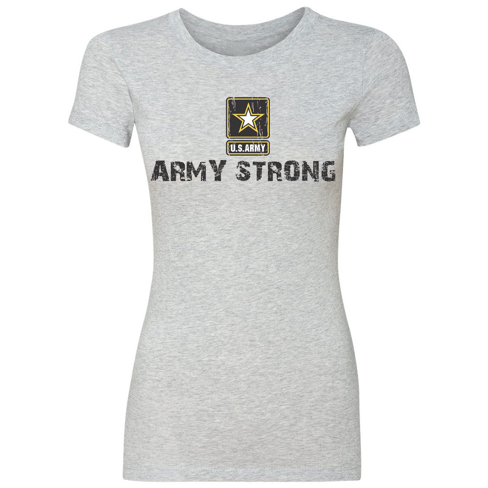 Army Strong US Army Unisex - Women's T-shirt Military Star Cool Tee - Zexpa Apparel Halloween Christmas Shirts