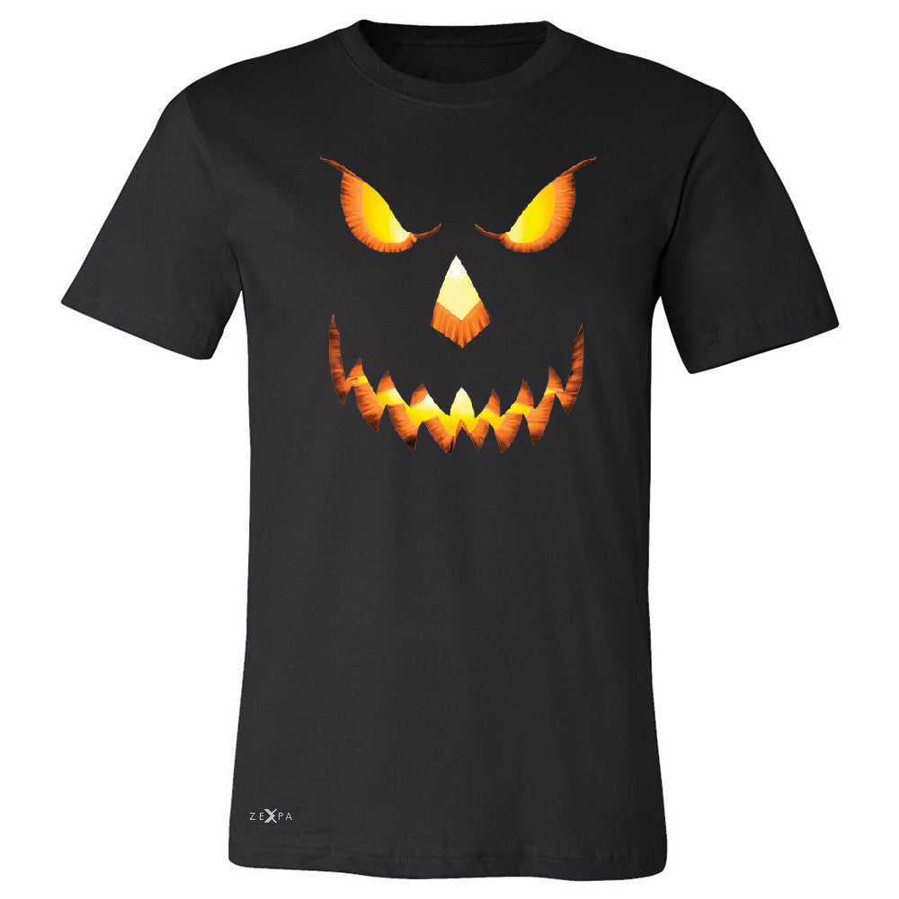 PUMPKIN Jack-o'Lantern Scary Costume Men's T-shirt Halloween NT Tee - Zexpa Apparel - 1