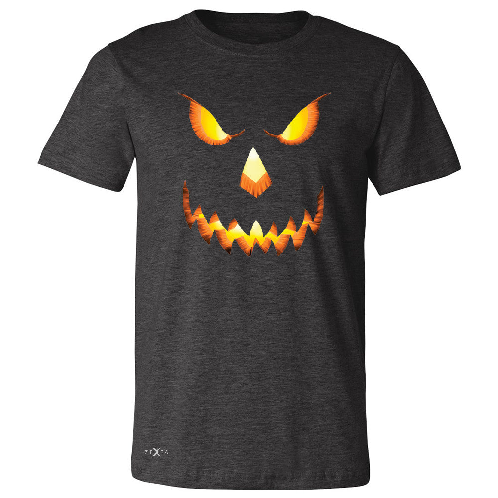 PUMPKIN Jack-o'Lantern Scary Costume Men's T-shirt Halloween NT Tee - Zexpa Apparel - 2