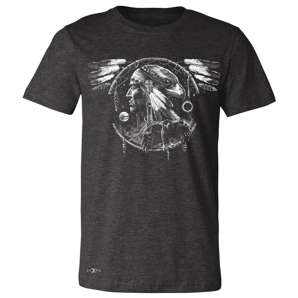 Hawk Dream Spirit Men's T-shirt Native American Dream Catcher Tee - Zexpa Apparel - 2