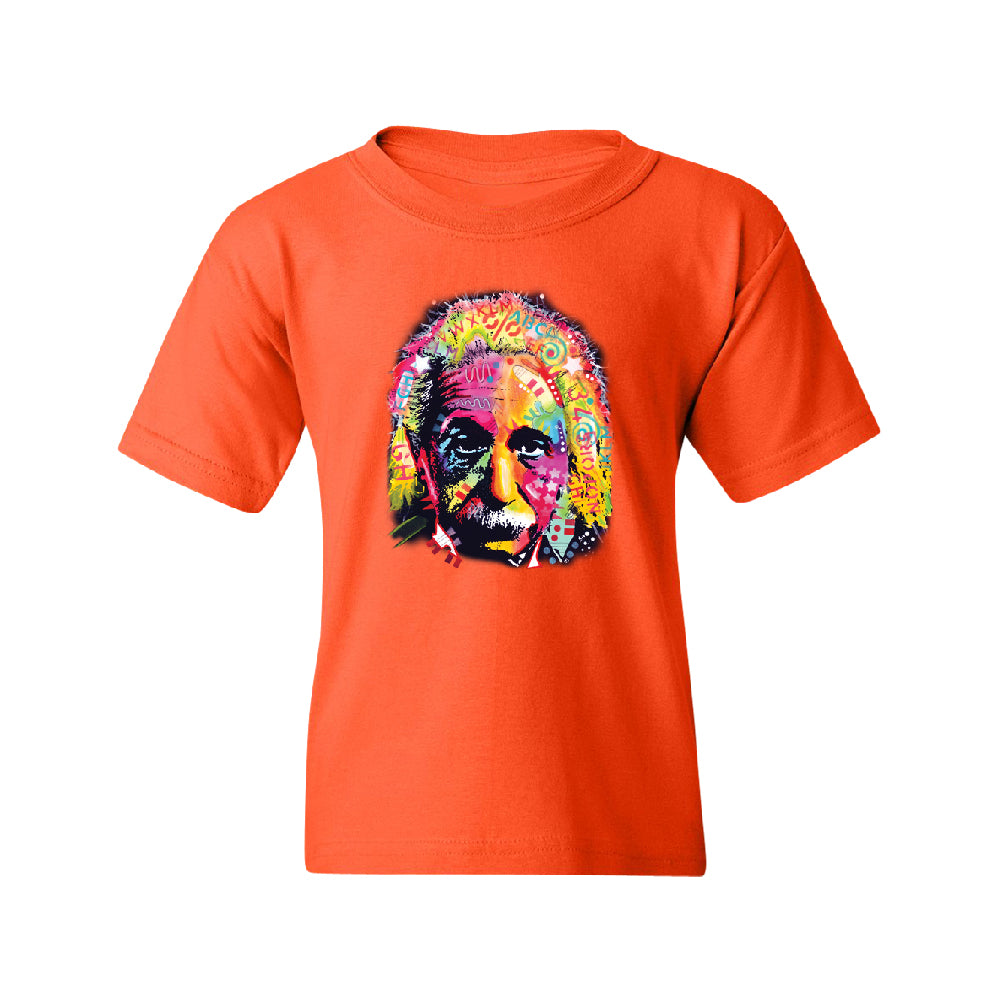 Colored Einstein Youth T-Shirt 