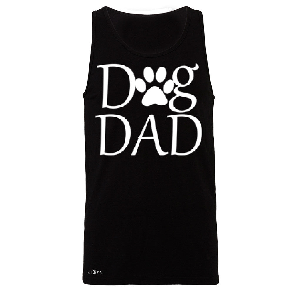 Dog Dad Men's Jersey Tank Father's Day Dog Owner Cool Sleeveless - Zexpa Apparel - 1