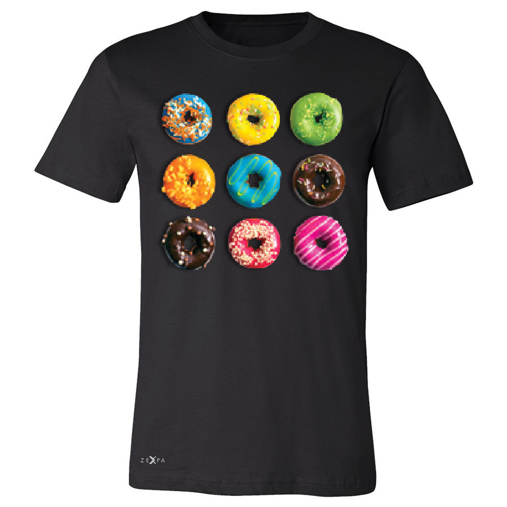 Donut Yummy Desert Men's T-shirt Funny Cool Tee - Zexpa Apparel - 1