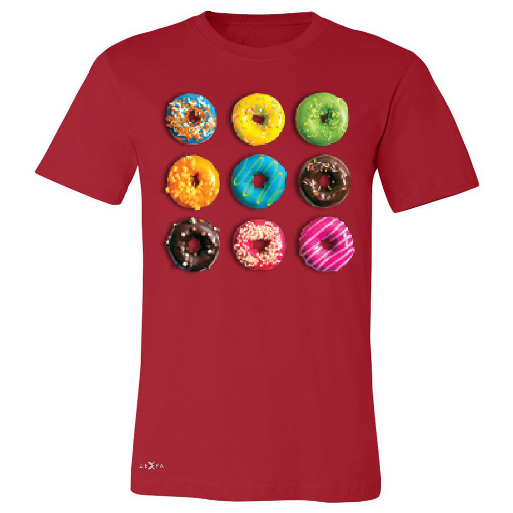 Donut Yummy Desert Men's T-shirt Funny Cool Tee - Zexpa Apparel - 5