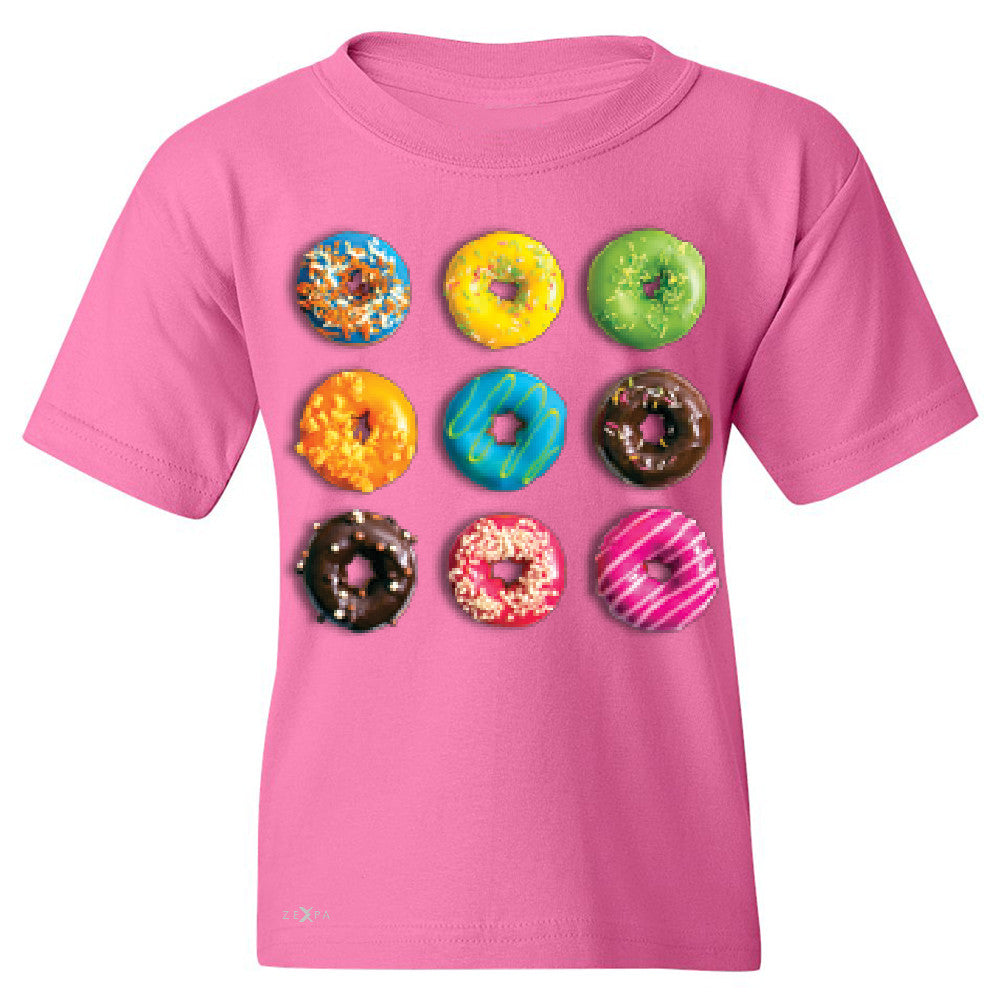 Donut Yummy Desert Youth T-shirt Funny Cool Tee - Zexpa Apparel - 3