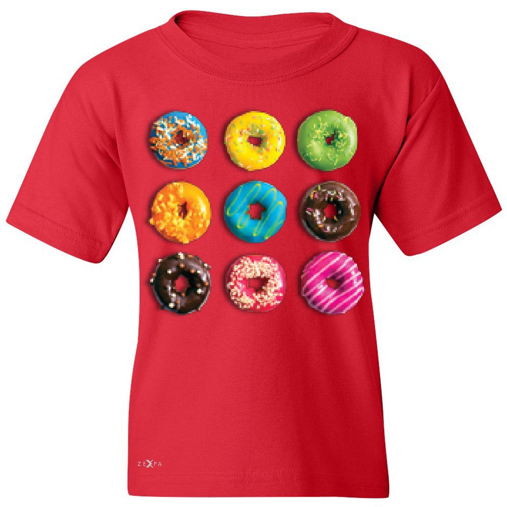 Donut Yummy Desert Youth T-shirt Funny Cool Tee - Zexpa Apparel - 4