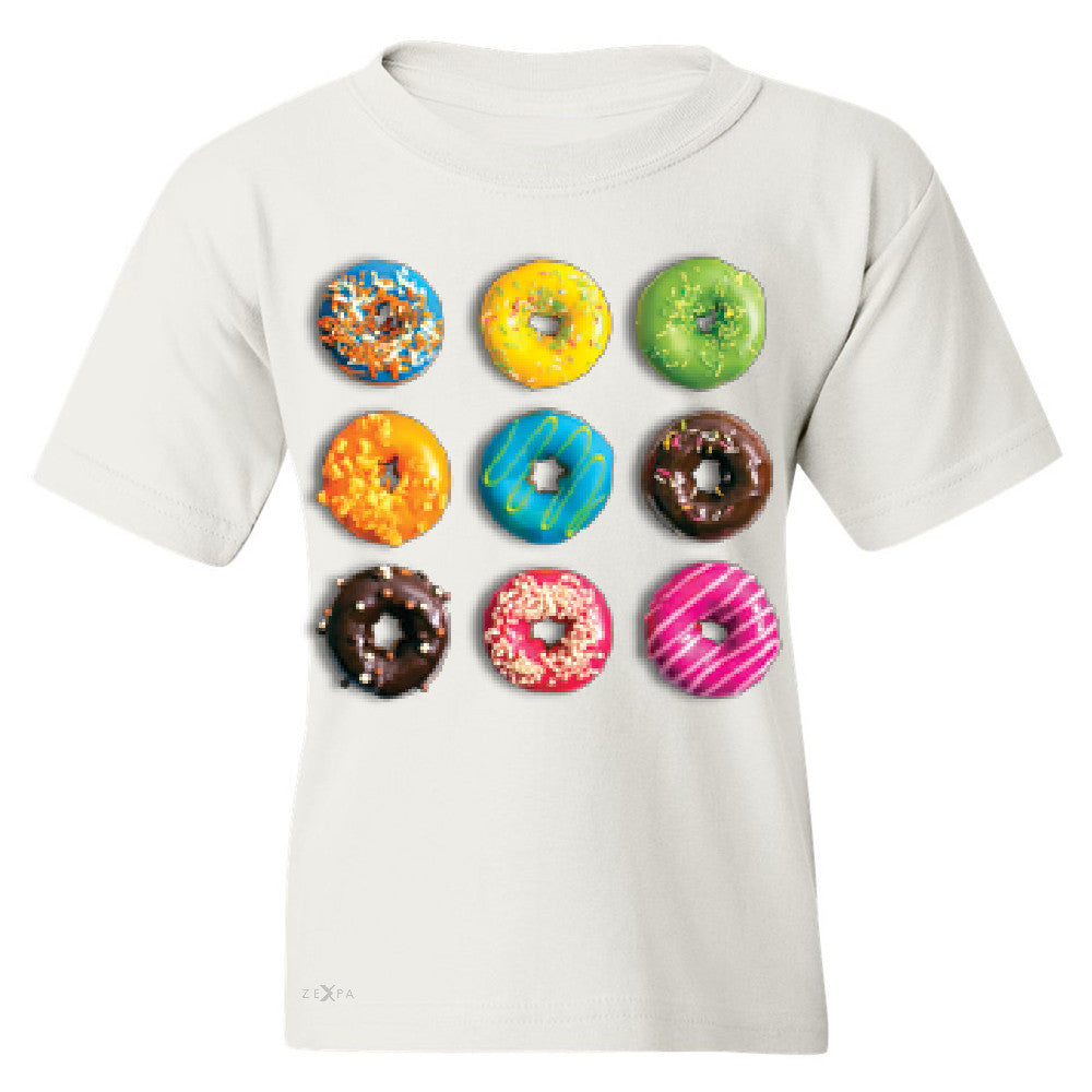 Donut Yummy Desert Youth T-shirt Funny Cool Tee - Zexpa Apparel - 5