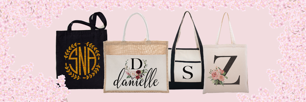 Initial Tote Bags