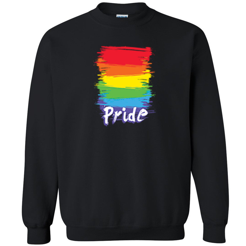 Show Your Pride Rainbow Unisex Crewneck Gay Flag LGBT Love Wins  Sweatshirt - Zexpa Apparel