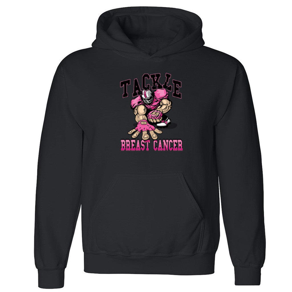Zexpa Apparelâ„¢ Tackle Breast Cancer Unisex Hoodie Breast Cancer Awareness Run Hooded Sweatshirt
