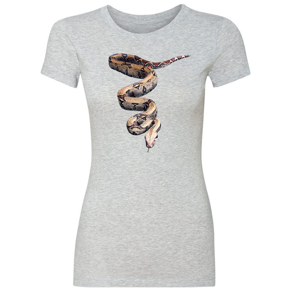 Real 3D Snake Women's T-shirt Animal Cool Cute Thriller Tee - Zexpa Apparel - 2
