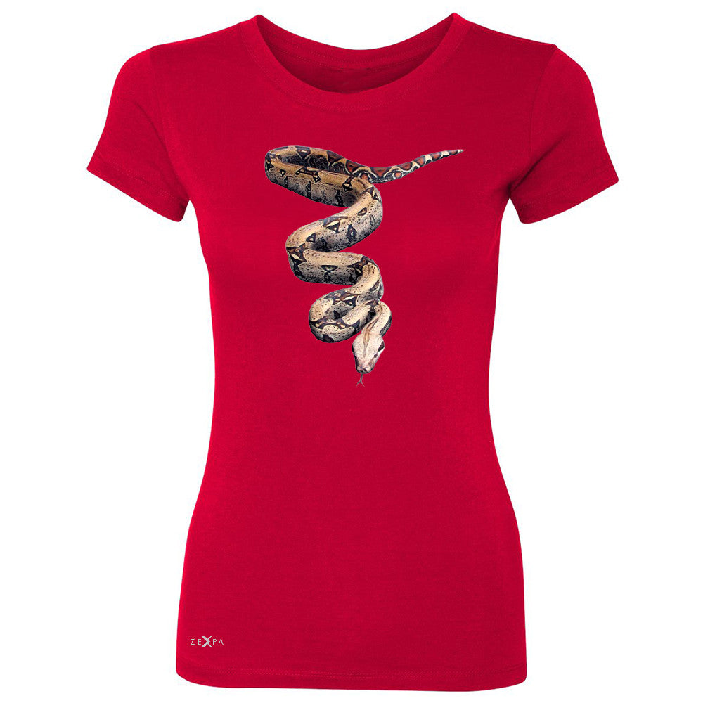 Real 3D Snake Women's T-shirt Animal Cool Cute Thriller Tee - Zexpa Apparel - 4