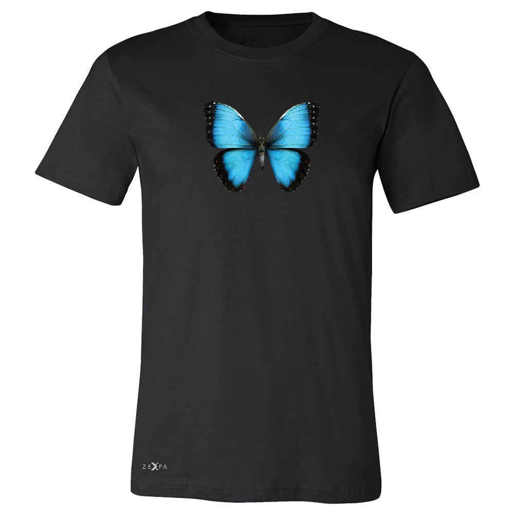 Real 3D Morpho Didius Butterfly Men's T-shirt Animal Cool Cute Tee - Zexpa Apparel - 1