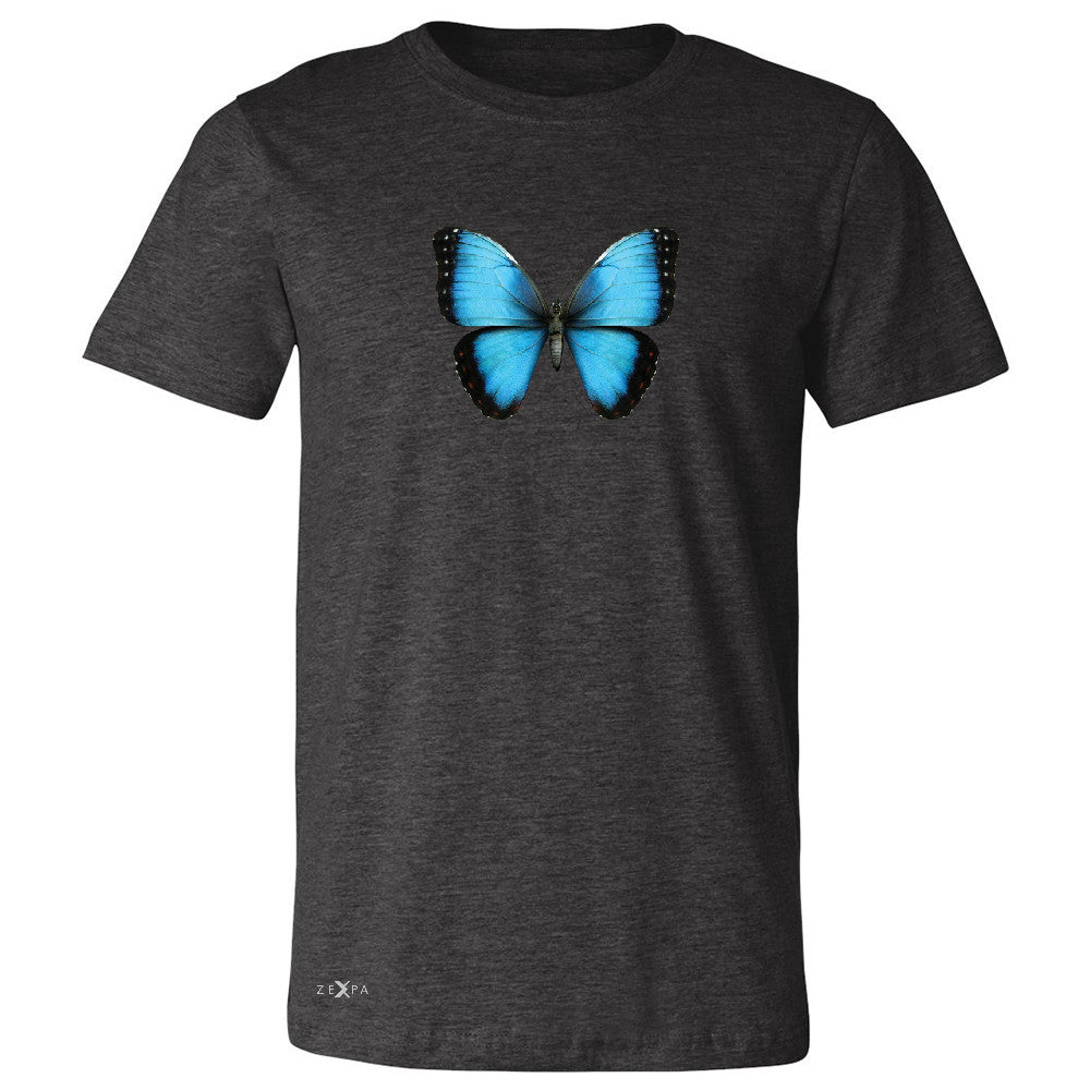 Real 3D Morpho Didius Butterfly Men's T-shirt Animal Cool Cute Tee - Zexpa Apparel - 2
