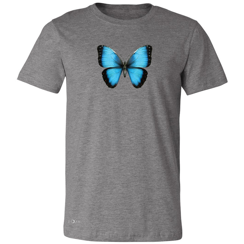 Real 3D Morpho Didius Butterfly Men's T-shirt Animal Cool Cute Tee - Zexpa Apparel - 3