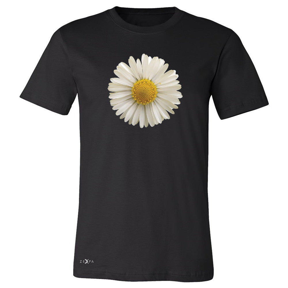 Real 3D Daisy Men's T-shirt Flower Cool Cute Embossed Tee - Zexpa Apparel - 1