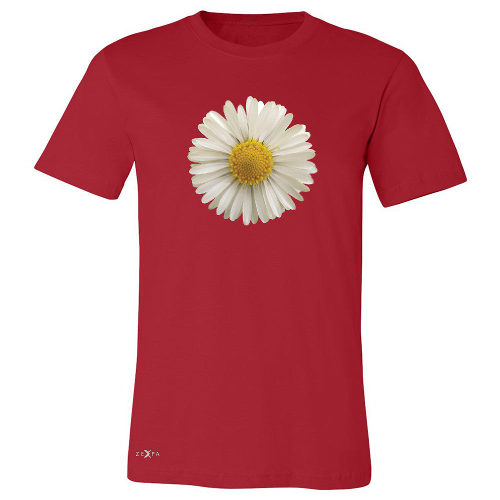 Real 3D Daisy Men's T-shirt Flower Cool Cute Embossed Tee - Zexpa Apparel - 5