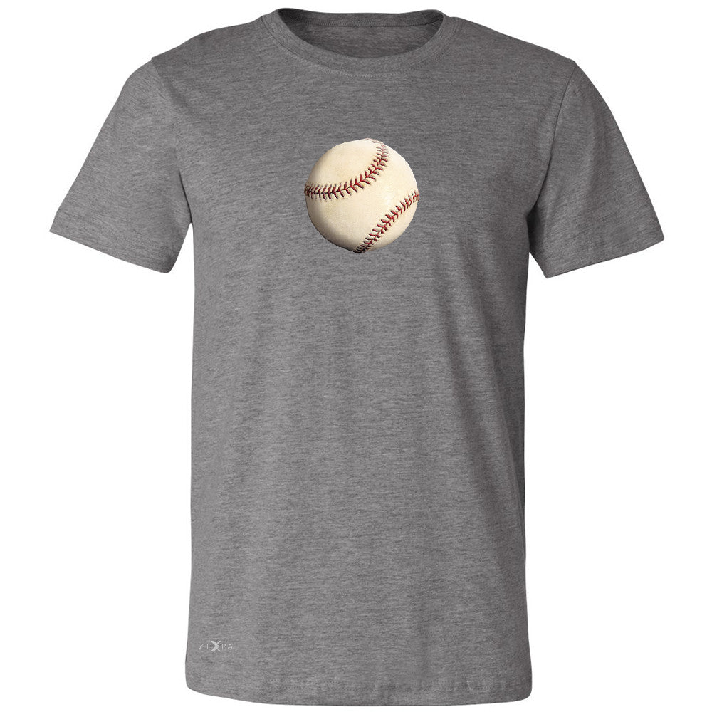 Real 3D Baseball Ball Men's T-shirt Baseball Cool Embossed Tee - Zexpa Apparel - 3