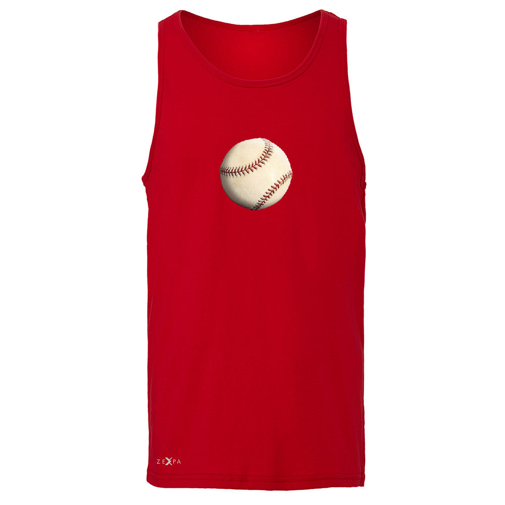 Real 3D Baseball Ball Men's Jersey Tank Baseball Cool Embossed Sleeveless - Zexpa Apparel - 4