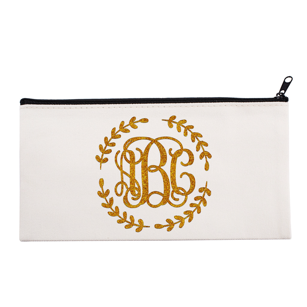 Personalized Cosmatic Case | Monogram Makeup Bag For Women | Bridesmaid, Events, Bachelorette Party Gifts | Customized Money Pouch | Survival Kits | Toiletries Handy Organizer