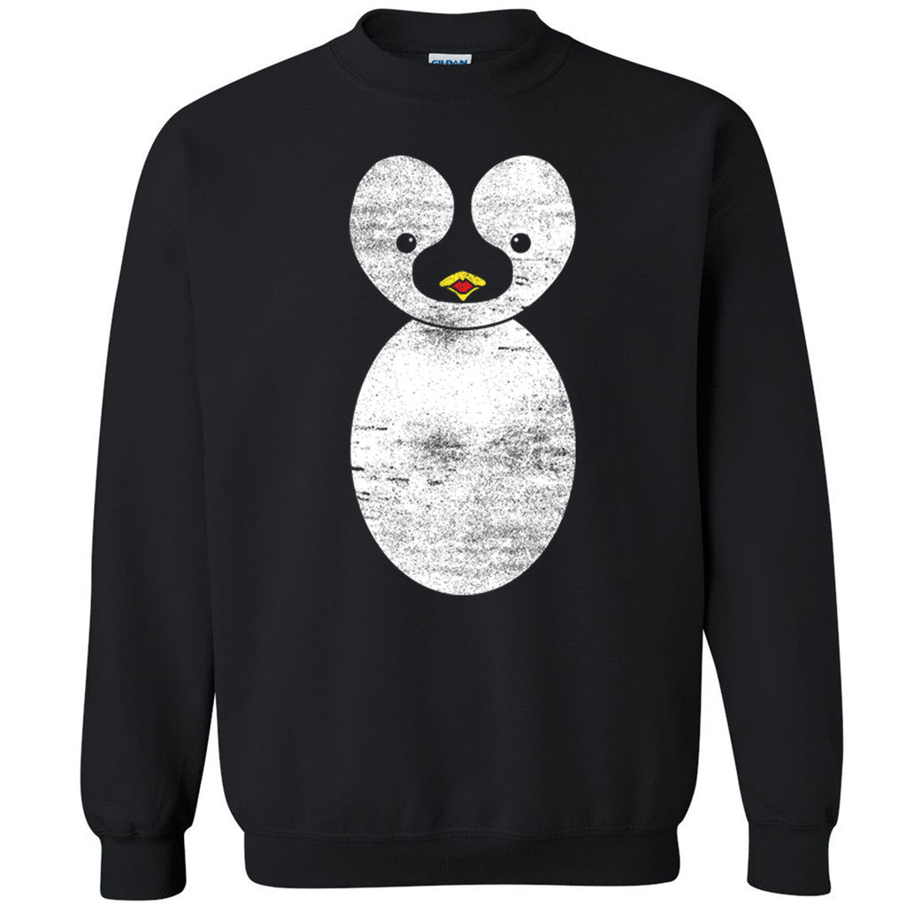 Cute Penguin Unisex Crewneck Whole Garment Print Funny Animal Sweatshirt - Zexpa Apparel