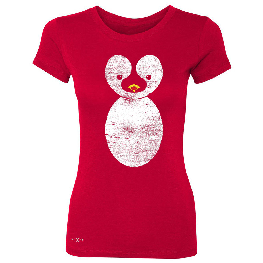 Cute Penguin  Women's T-shirt Graphic Cutest Animal Tee - Zexpa Apparel Halloween Christmas Shirts