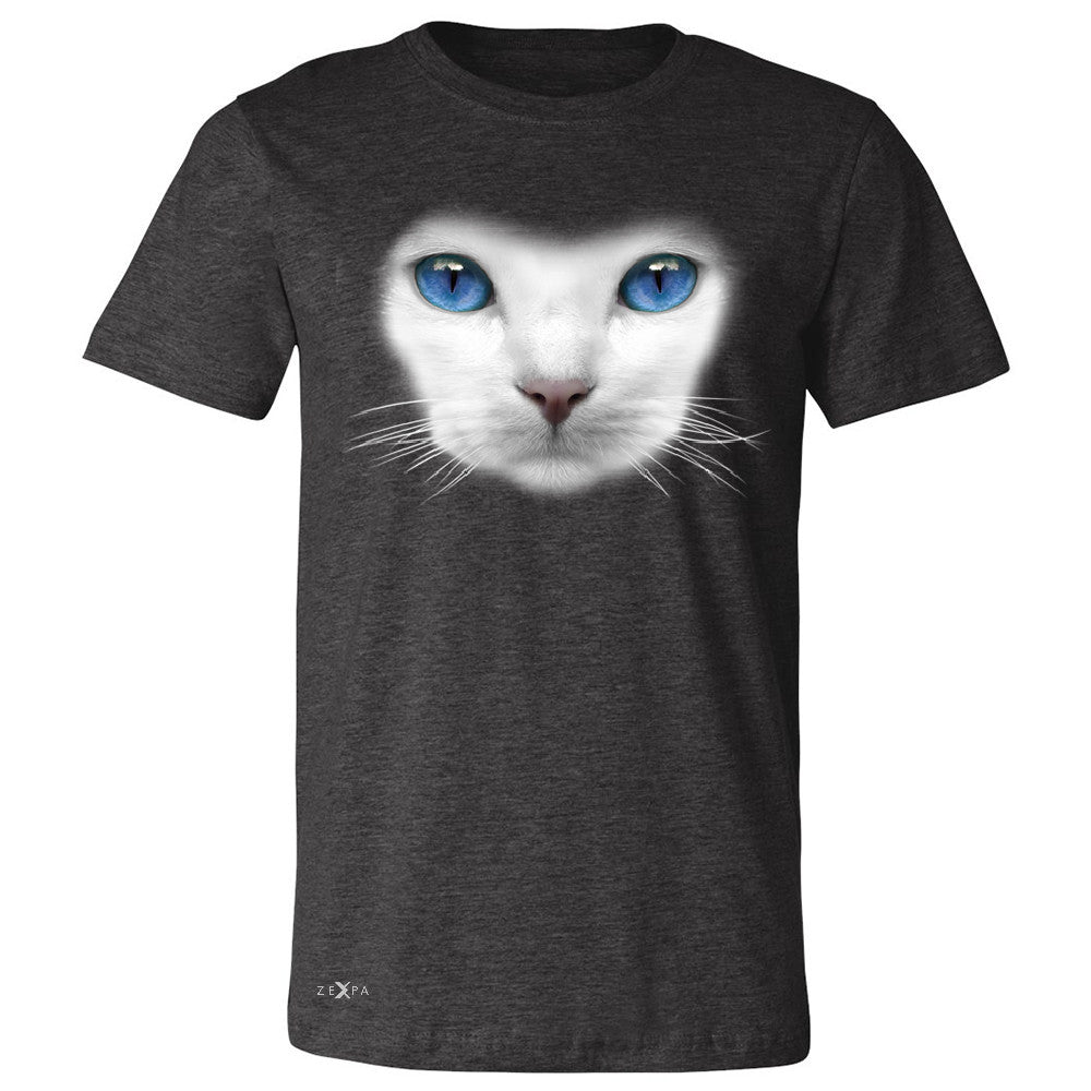 Elegant Cat with Blue Eyes Men's T-shirt Beautiful Look Tee - Zexpa Apparel - 2