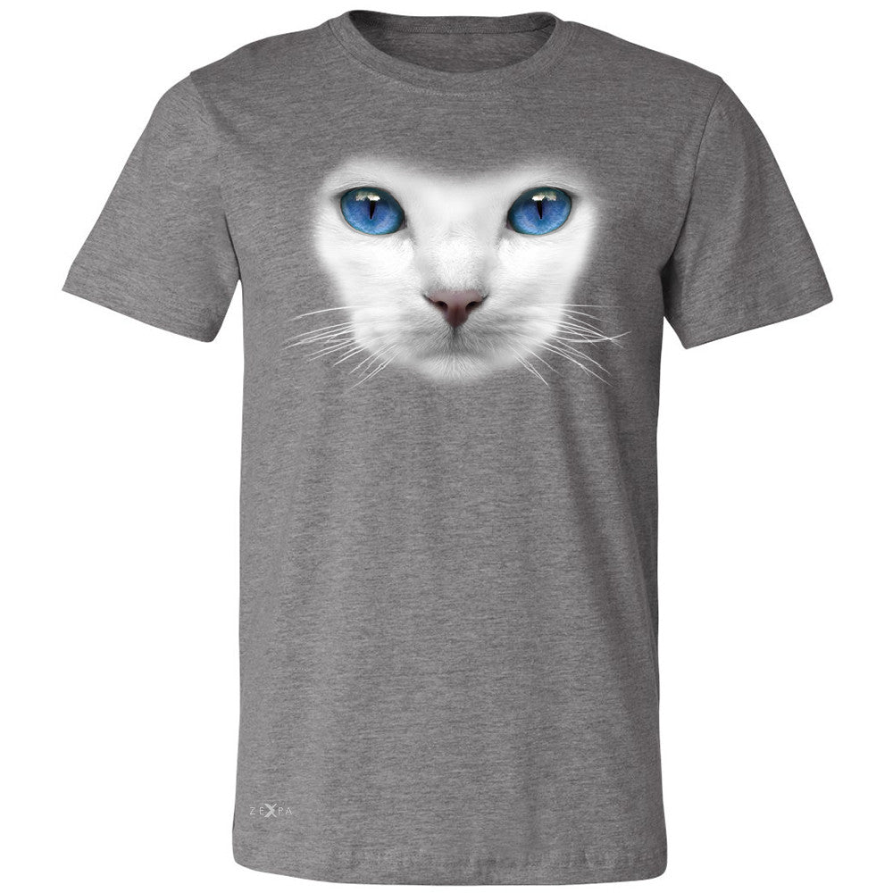 Elegant Cat with Blue Eyes Men's T-shirt Beautiful Look Tee - Zexpa Apparel - 3