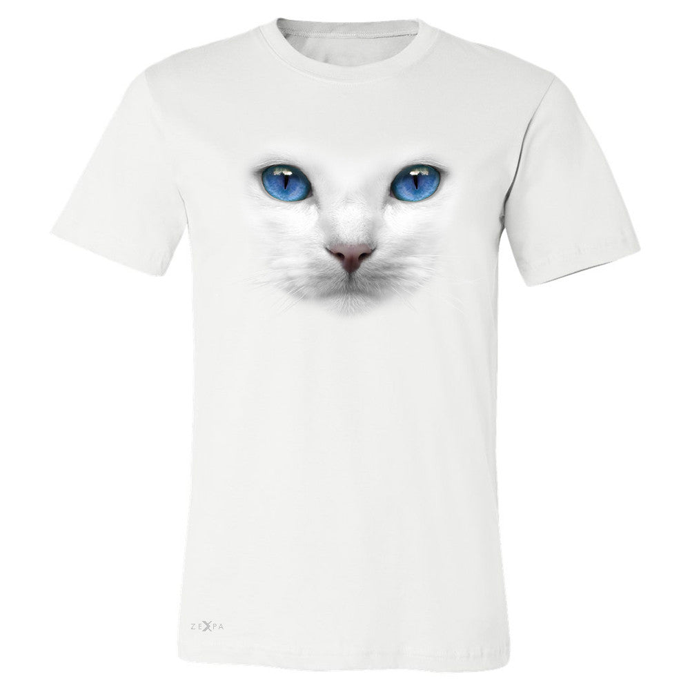 Elegant Cat with Blue Eyes Men's T-shirt Beautiful Look Tee - Zexpa Apparel - 6