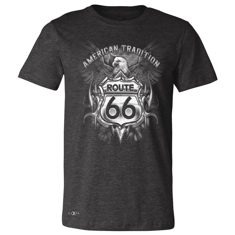 Route 66 American Traditon Eagle Unisex - Men's T-shirt Biker Tee - Zexpa Apparel - 2