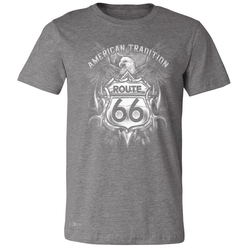 Route 66 American Traditon Eagle Unisex - Men's T-shirt Biker Tee - Zexpa Apparel - 3