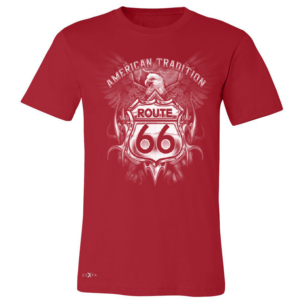 Route 66 American Traditon Eagle Unisex - Men's T-shirt Biker Tee - Zexpa Apparel - 5