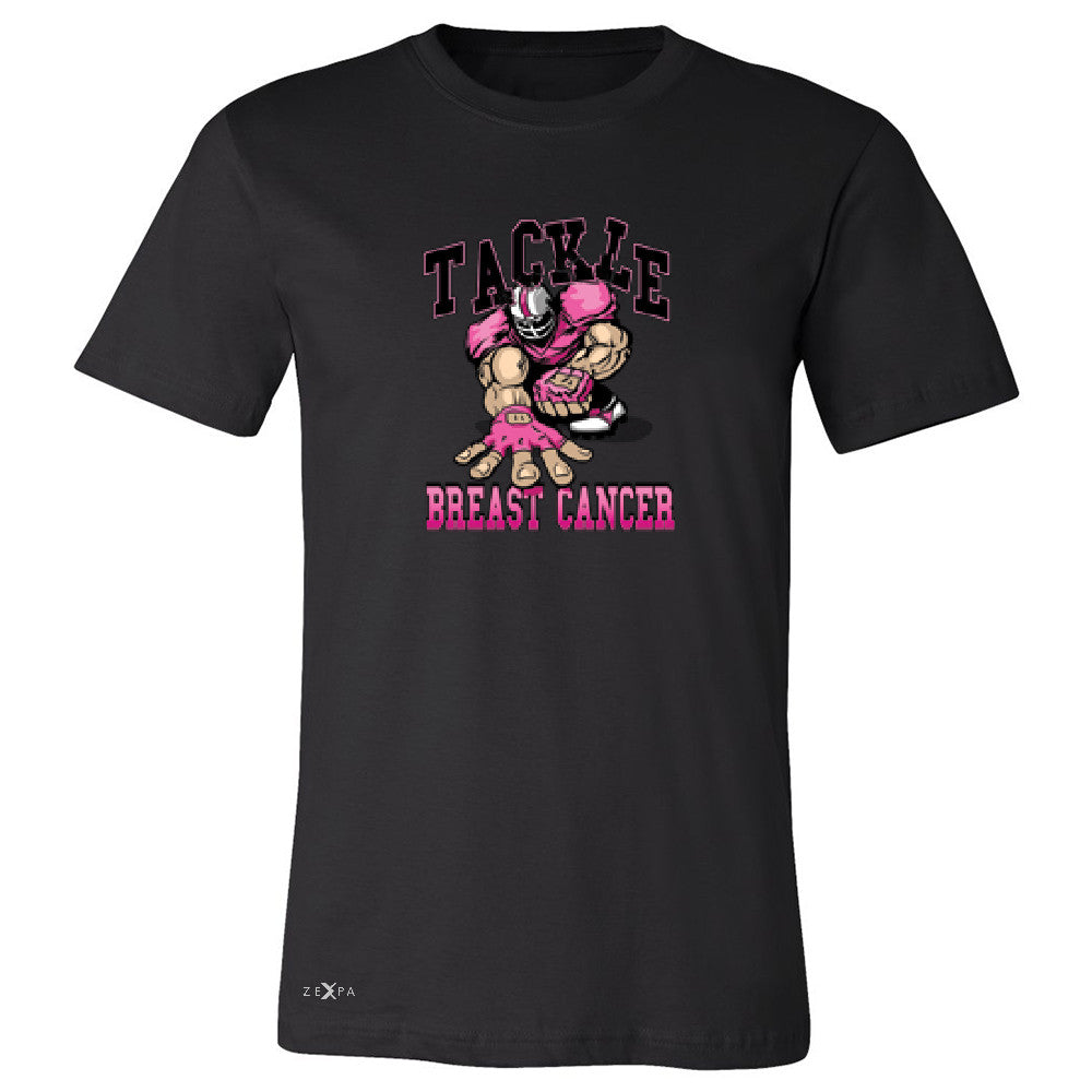 Tackle Breast Cancer Men's T-shirt Breast Cancer Awareness Tee - Zexpa Apparel - 1