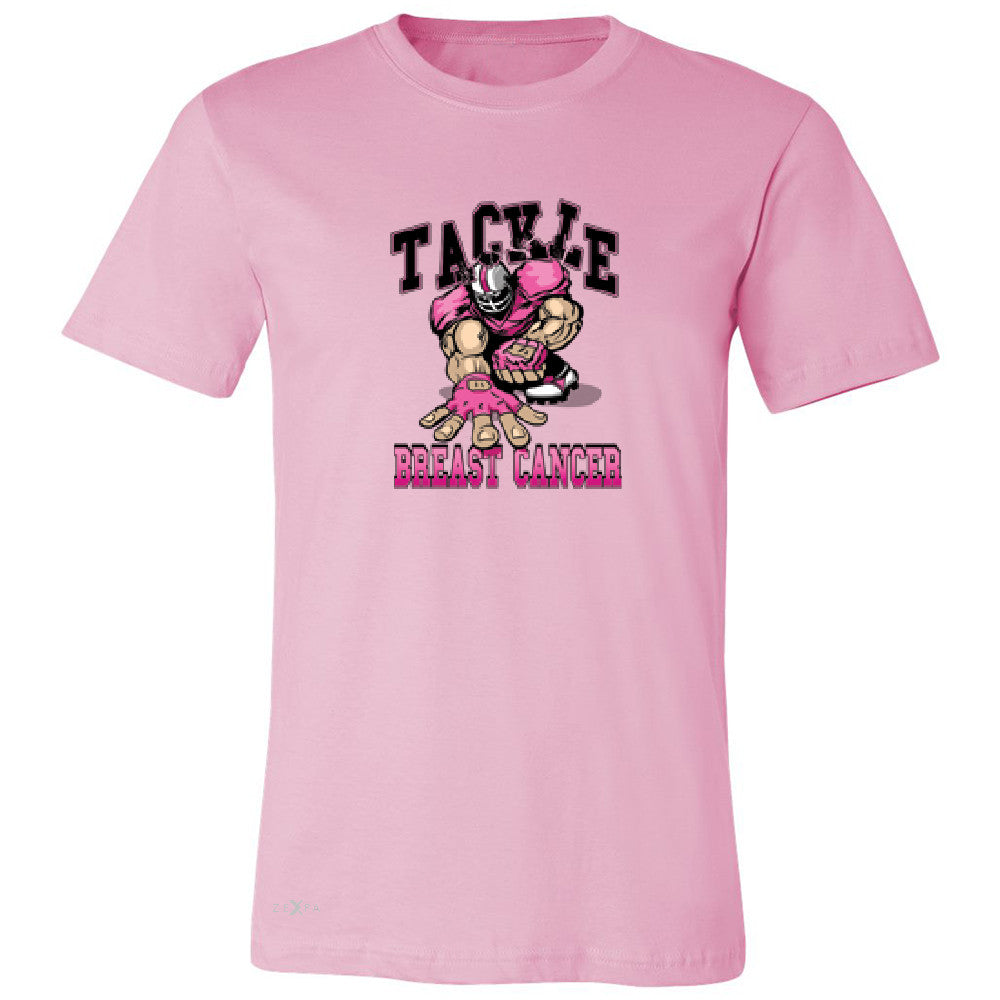 Tackle Breast Cancer Men's T-shirt Breast Cancer Awareness Tee - Zexpa Apparel - 4