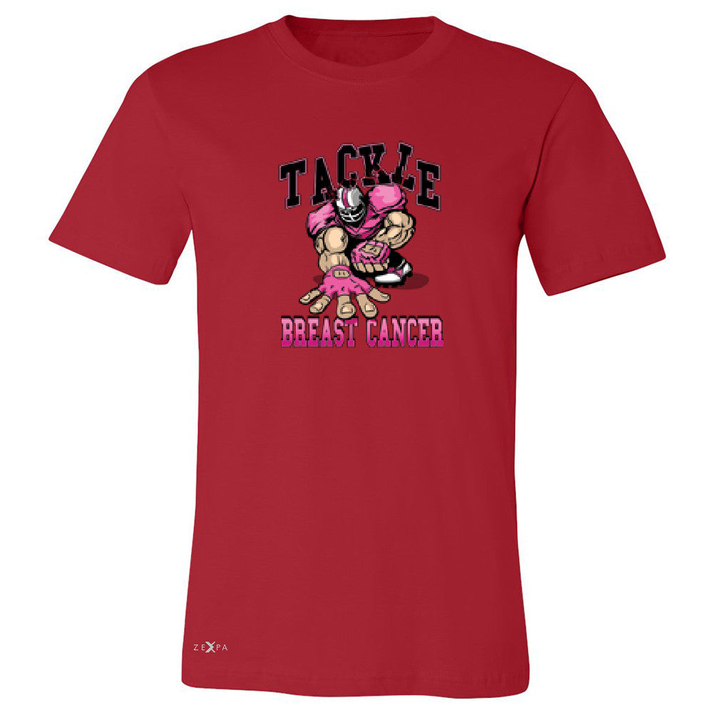 Tackle Breast Cancer Men's T-shirt Breast Cancer Awareness Tee - Zexpa Apparel - 5