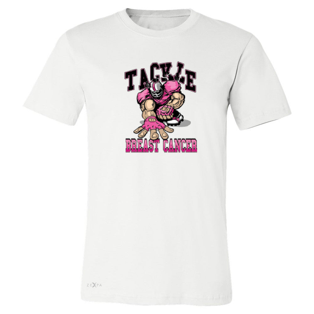 Tackle Breast Cancer Men's T-shirt Breast Cancer Awareness Tee - Zexpa Apparel - 6