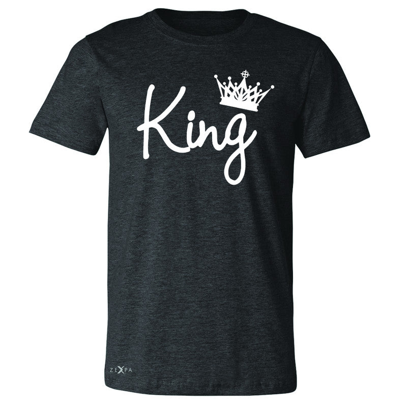King - He is my King Men's T-shirt Couple Matching Valentines Tee - Zexpa Apparel - 2