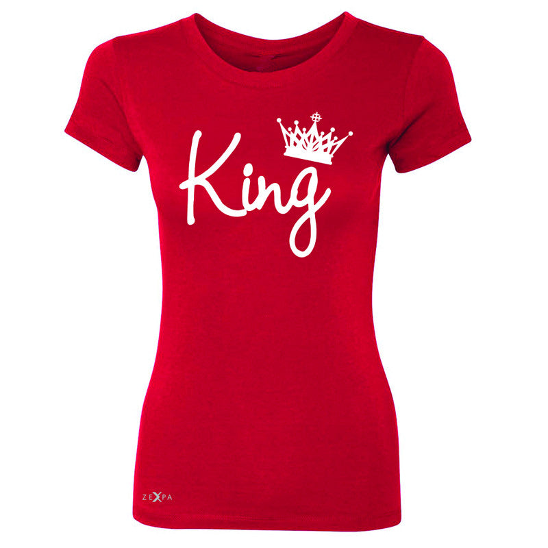 King - He is my King Women's T-shirt Couple Matching Valentines Tee - Zexpa Apparel - 4