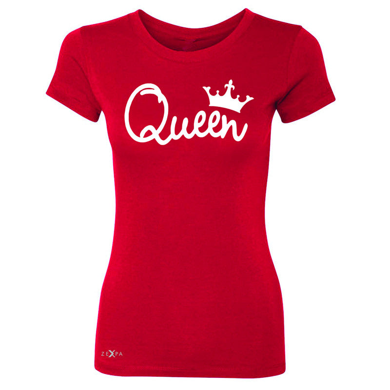 Queen - She is my Queen Women's T-shirt Couple Matching Valentines Tee - Zexpa Apparel - 4