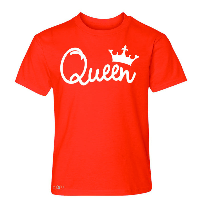 Queen - She is my Queen Youth T-shirt Couple Matching Valentines Tee - Zexpa Apparel - 2