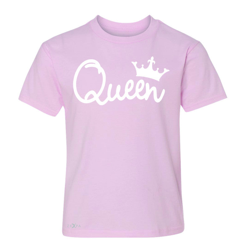 Queen - She is my Queen Youth T-shirt Couple Matching Valentines Tee - Zexpa Apparel - 3
