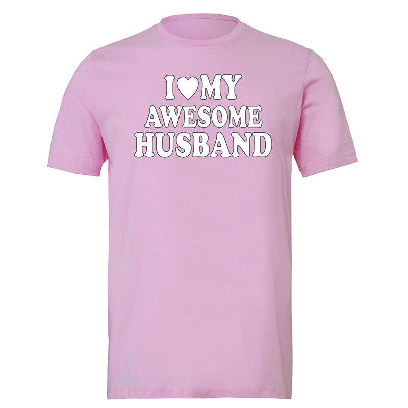 I Love My Awesome Husband Men's T-shirt Couple Matching Feb 14 Tee - Zexpa Apparel - 4