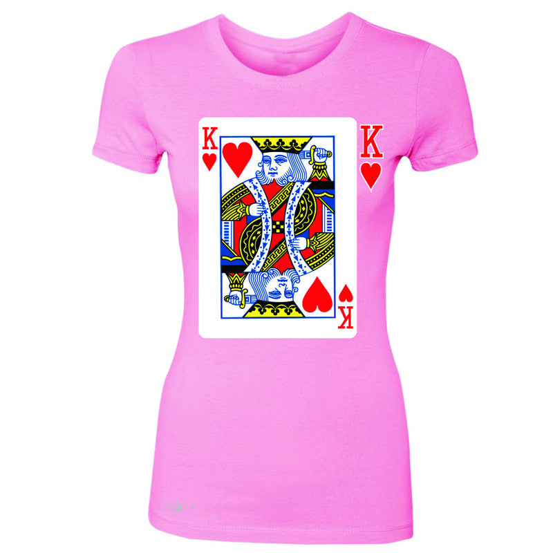 Playing Cards King Women's T-shirt Couple Matching Deck Feb 14 Tee - Zexpa Apparel - 3