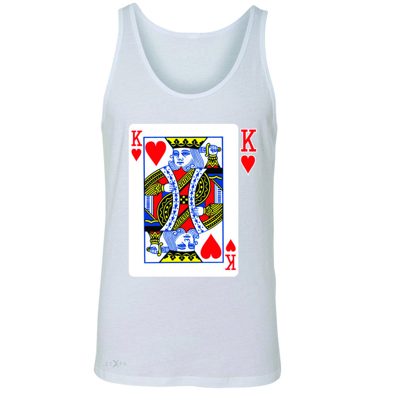 Playing Cards King Men's Jersey Tank Couple Matching Deck Feb 14 Sleeveless - Zexpa Apparel - 5