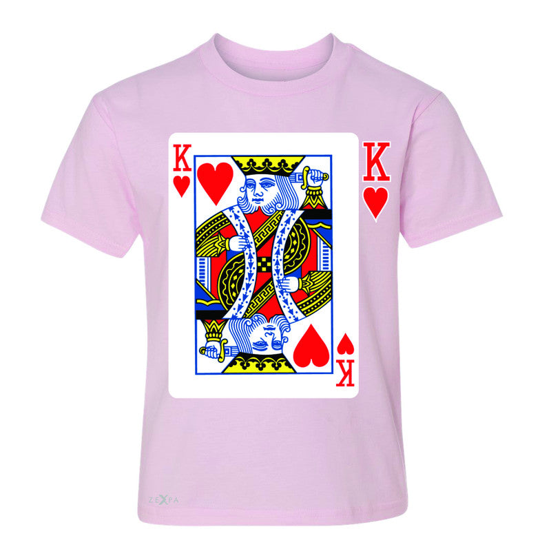 Playing Cards King Youth T-shirt Couple Matching Deck Feb 14 Tee - Zexpa Apparel - 3