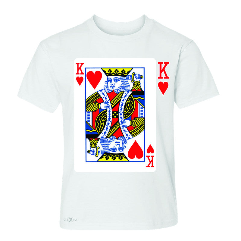 Playing Cards King Youth T-shirt Couple Matching Deck Feb 14 Tee - Zexpa Apparel - 5